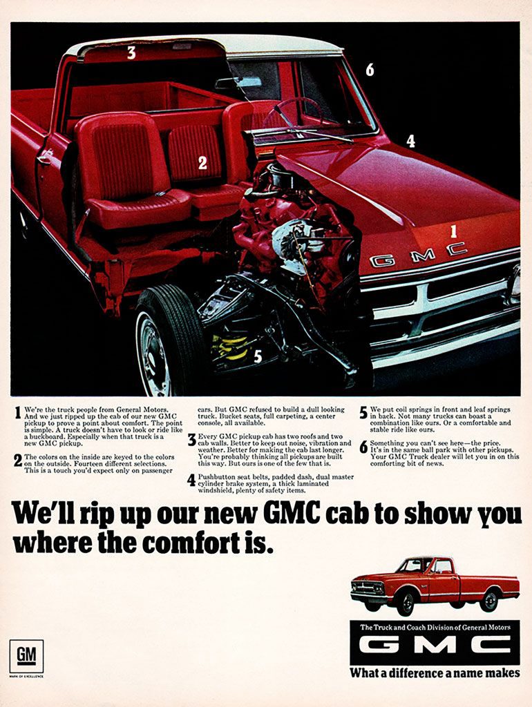 1968 GMC Pickup Ad