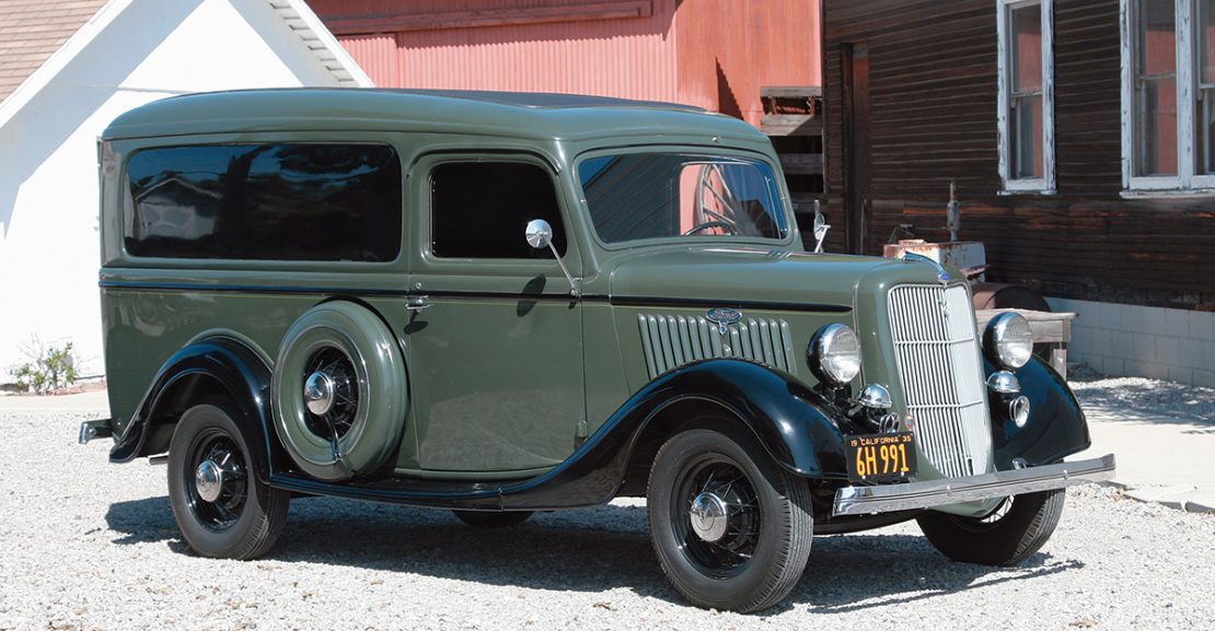 Photo Feature: 1935 Ford Model 50 DeLuxe Panel Truck