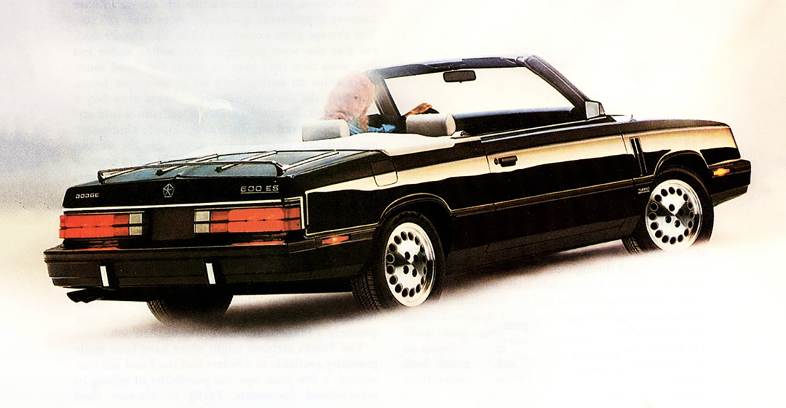 1985 Dodge 600 ES Convertible