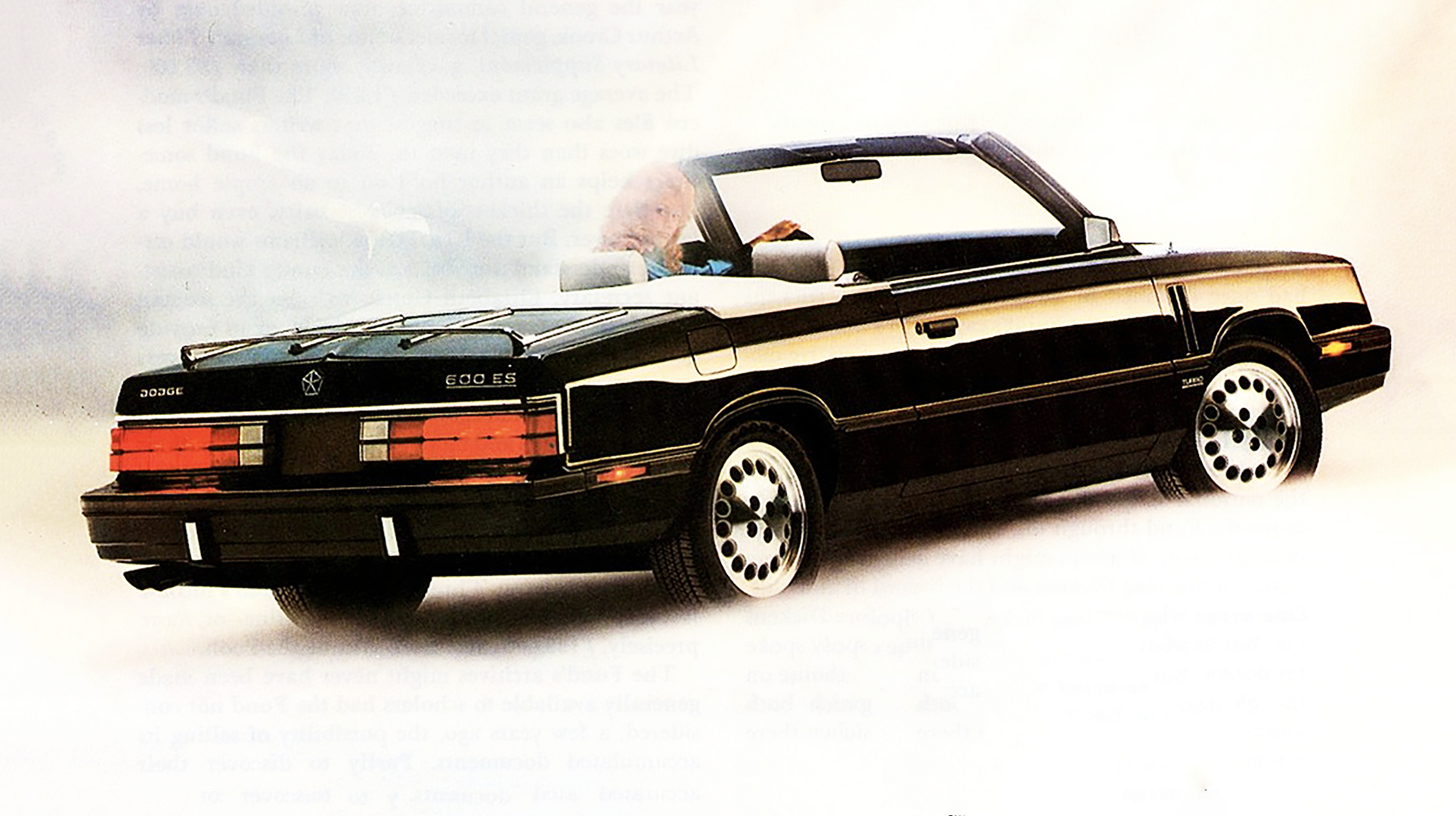 1985 Dodge 600 ES Convertible 