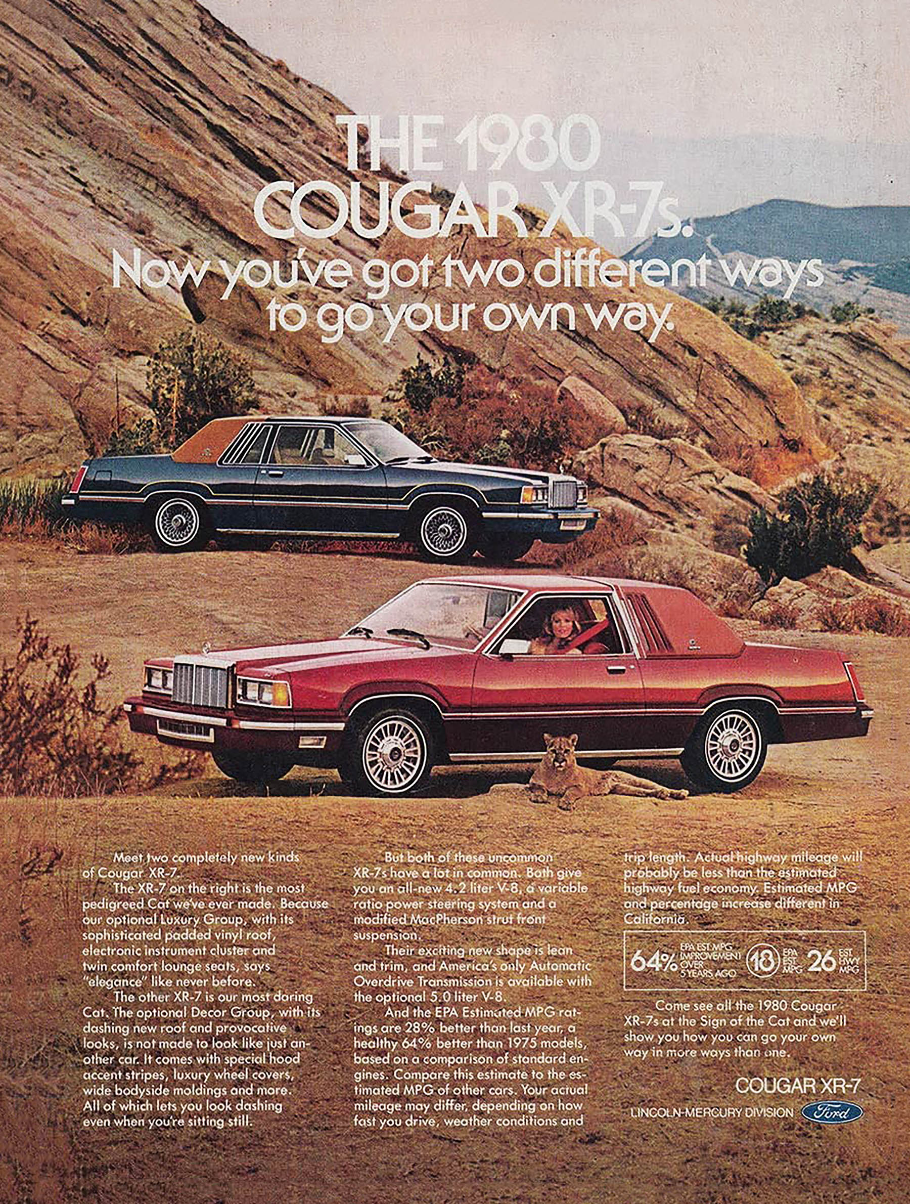 1980 Mercury Cougar Ad