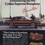 1981 Oldsmobile Cutlass Supreme Ad
