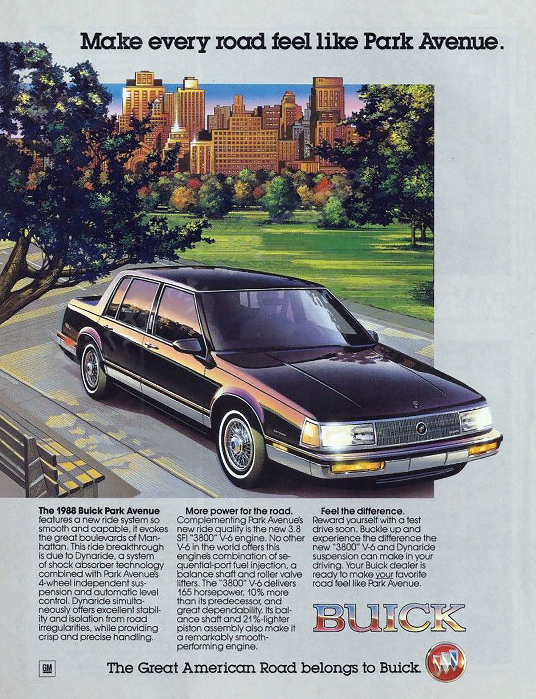 1988 Buick Park Avenue Ad