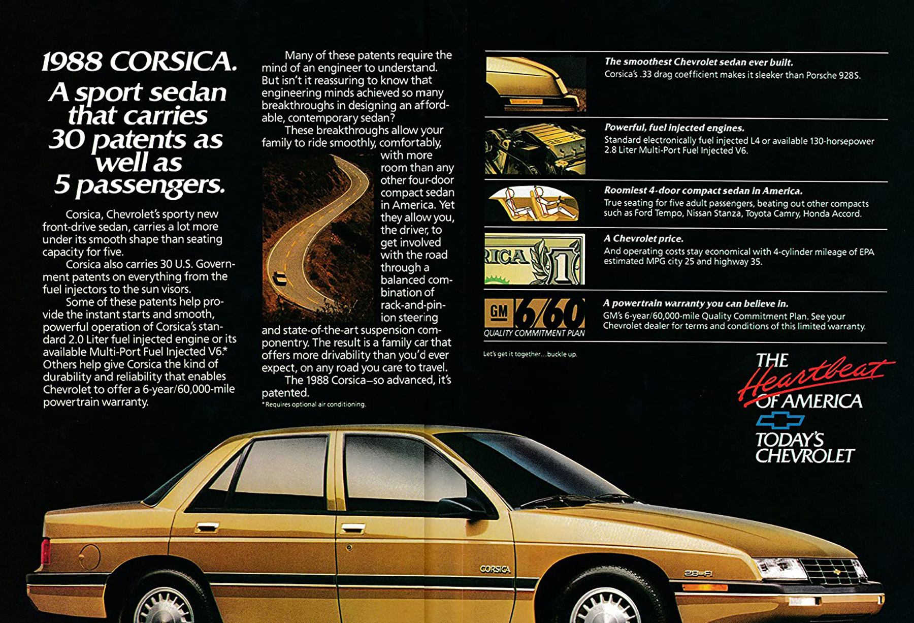 1988 Chevrolet Corsica Ad