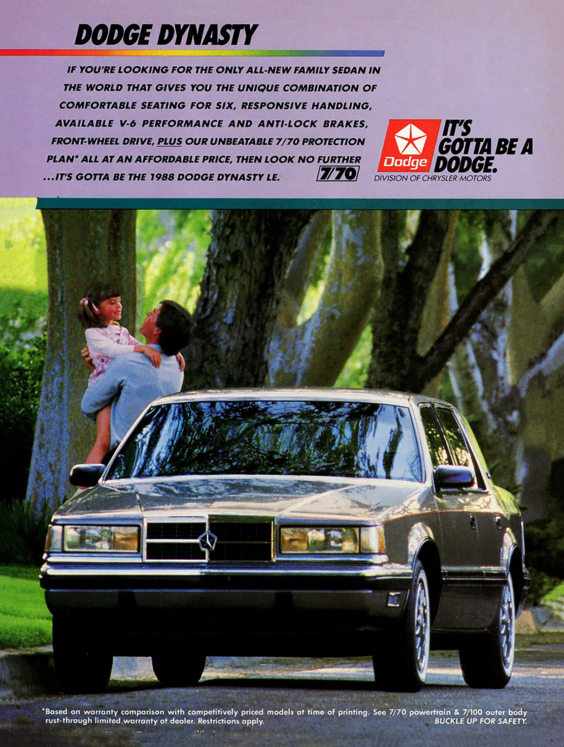 1988 Dodge Dynasty Ad