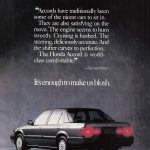 1988 Honda Accord LX Ad