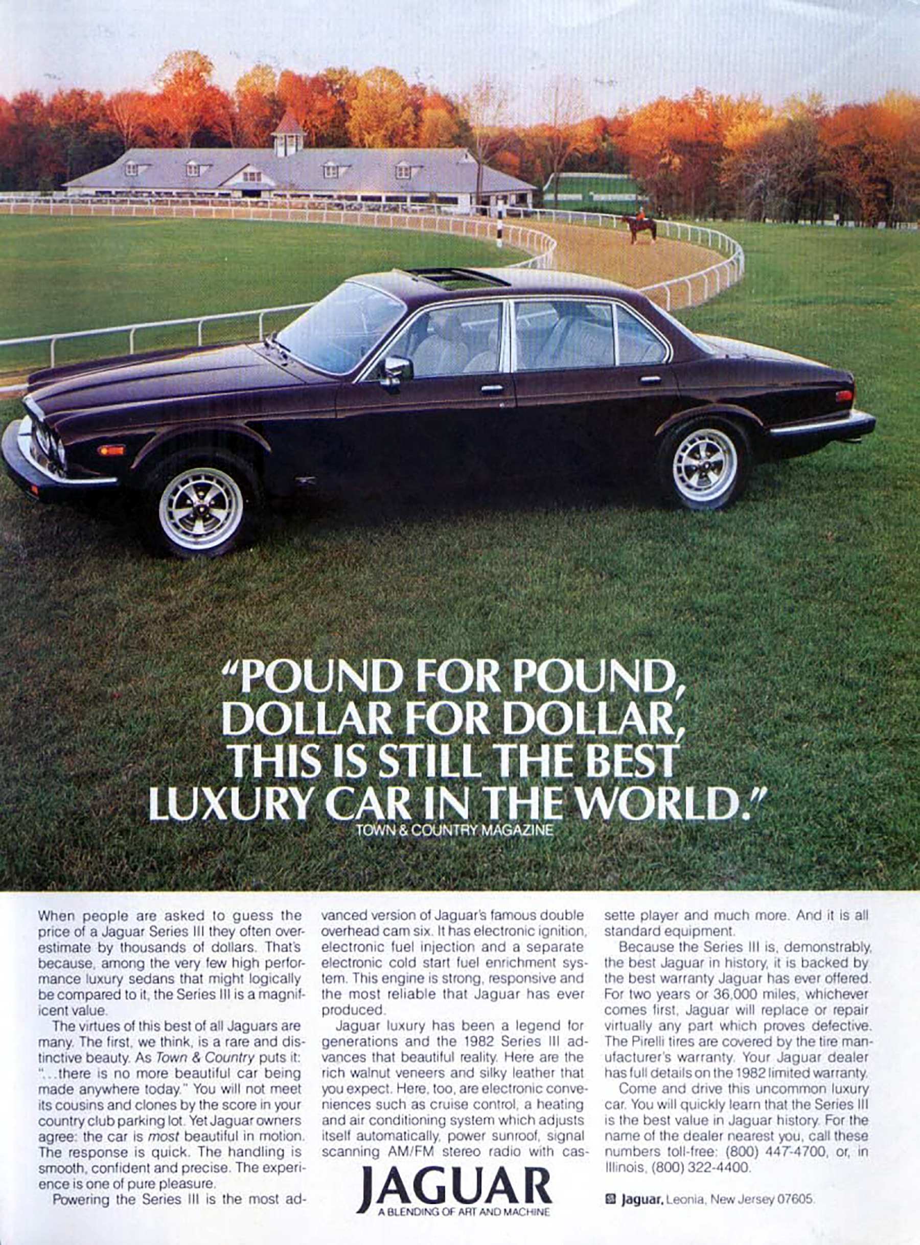 1988 Jaguar XJ6 Ad