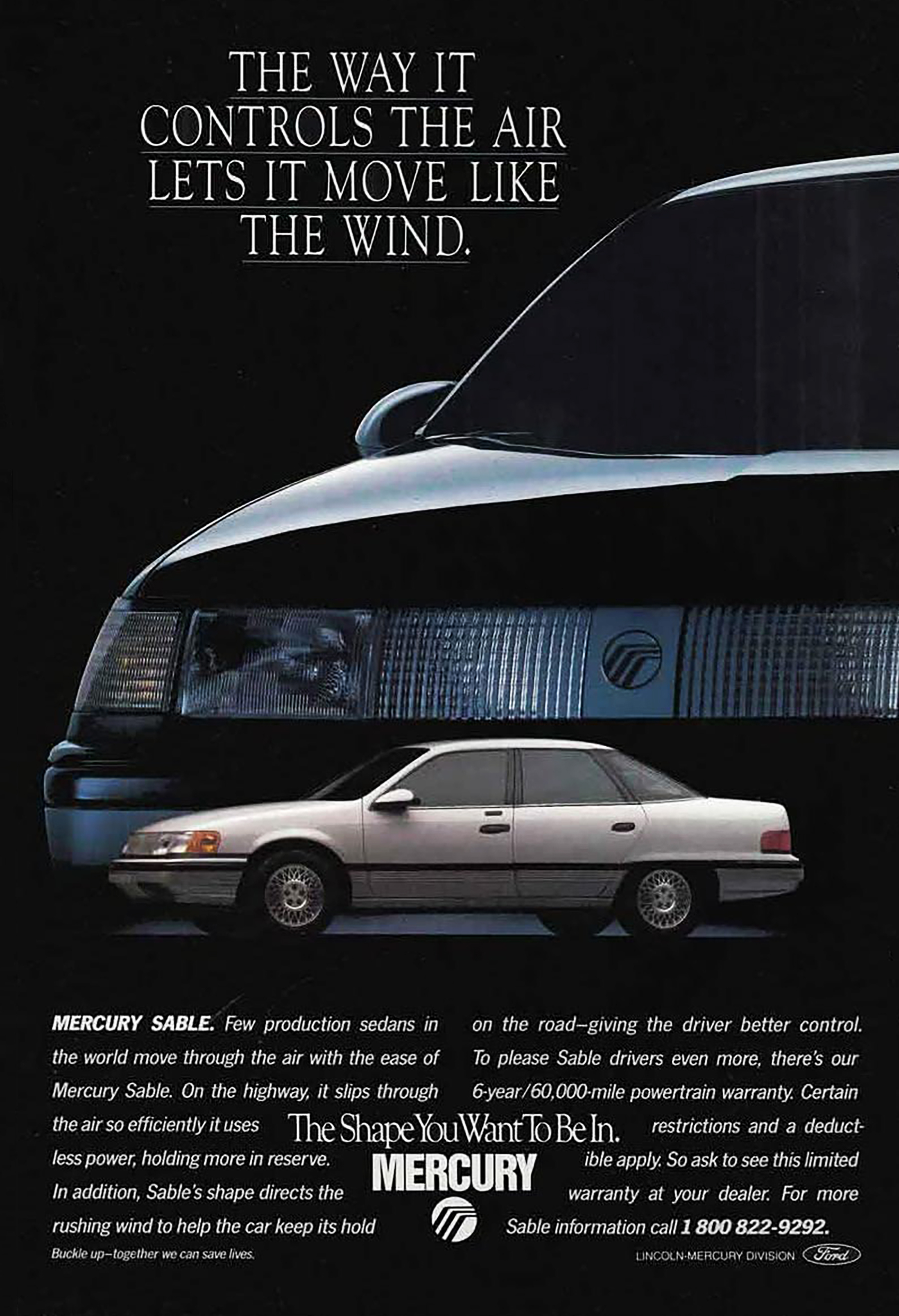 1988 Mercury Sable Ad
