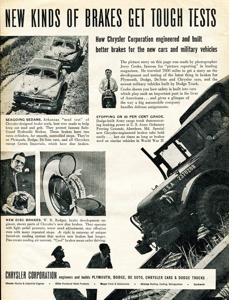 1951 Chrysler Corporation Ad