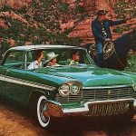 Cowboys in Classic Car Ads
