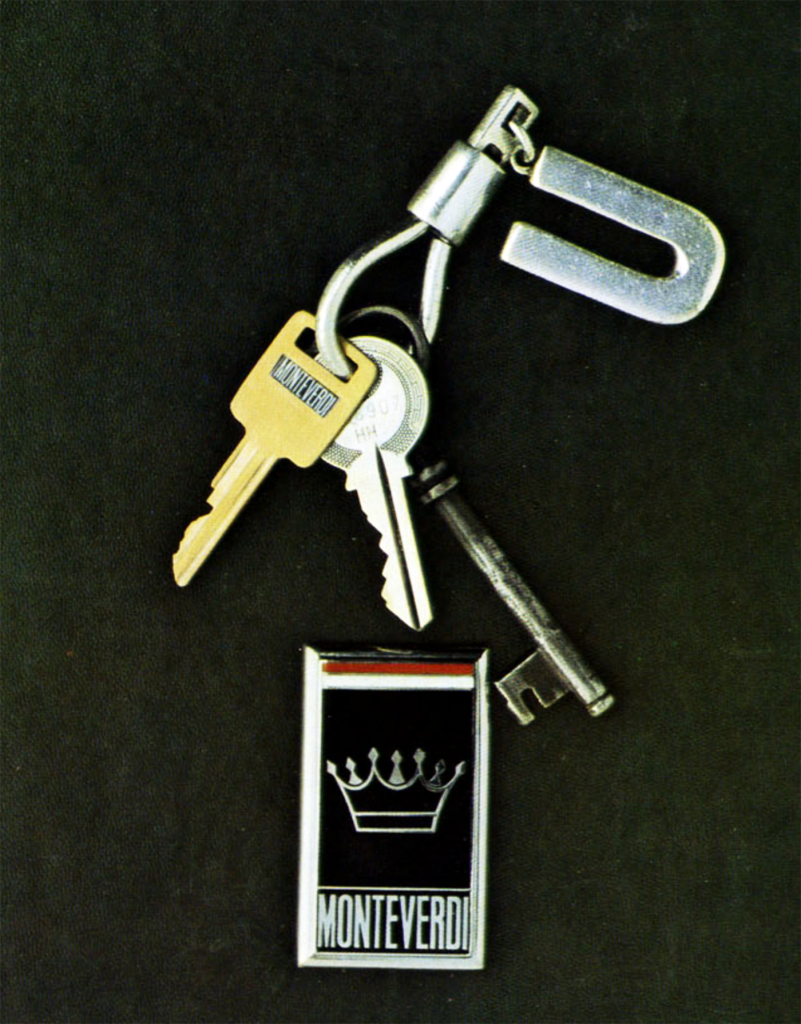 Monteverdi Logo Keychain