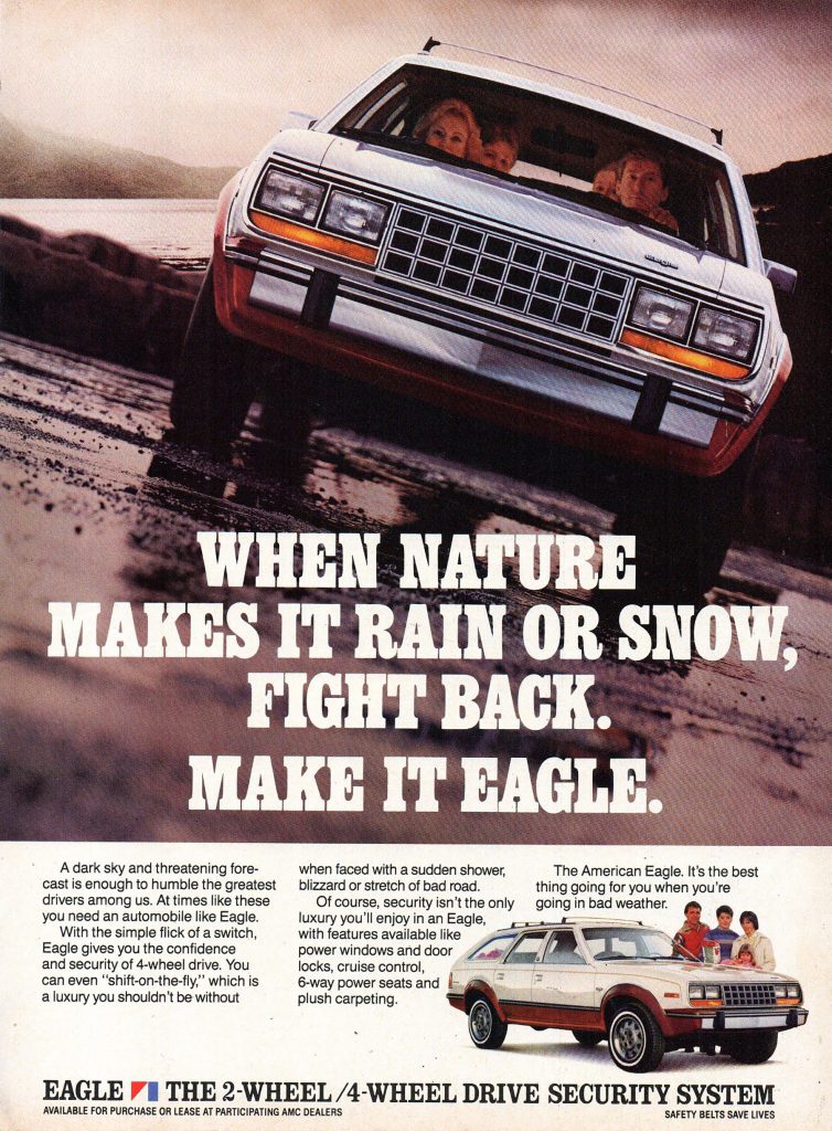 1985 AMC Eagle Ad