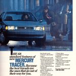 1987 Mercury Tracer ad