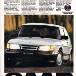 1989 Saab 900 Turbo Ad