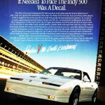 1989 Pontiac Firebird 20th Anniversary Trans Am Ad
