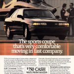 1989 Mazda MX-6 GT Ad