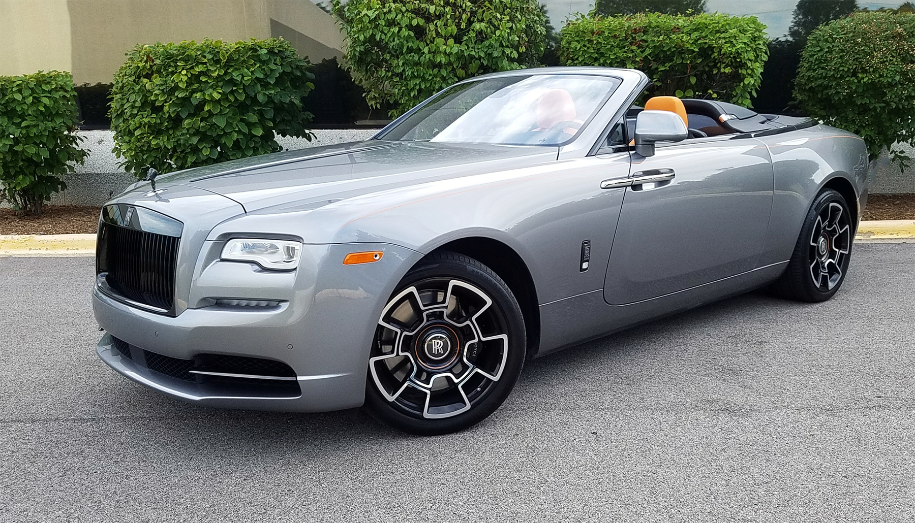 White Rolls Royce Silver Dawn Convertible wedding car in Antrim 12087