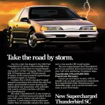 1989 Ford Thunderbird SC Ad