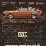 1976 Plymouth Arrow Ad