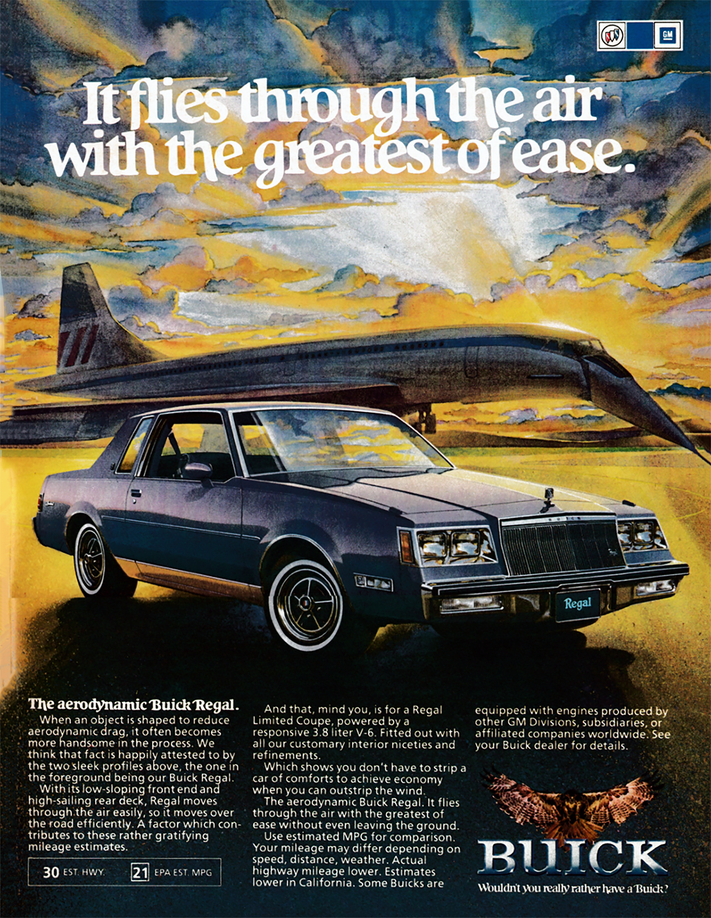 1981 Buick Regal Ad, Concorde