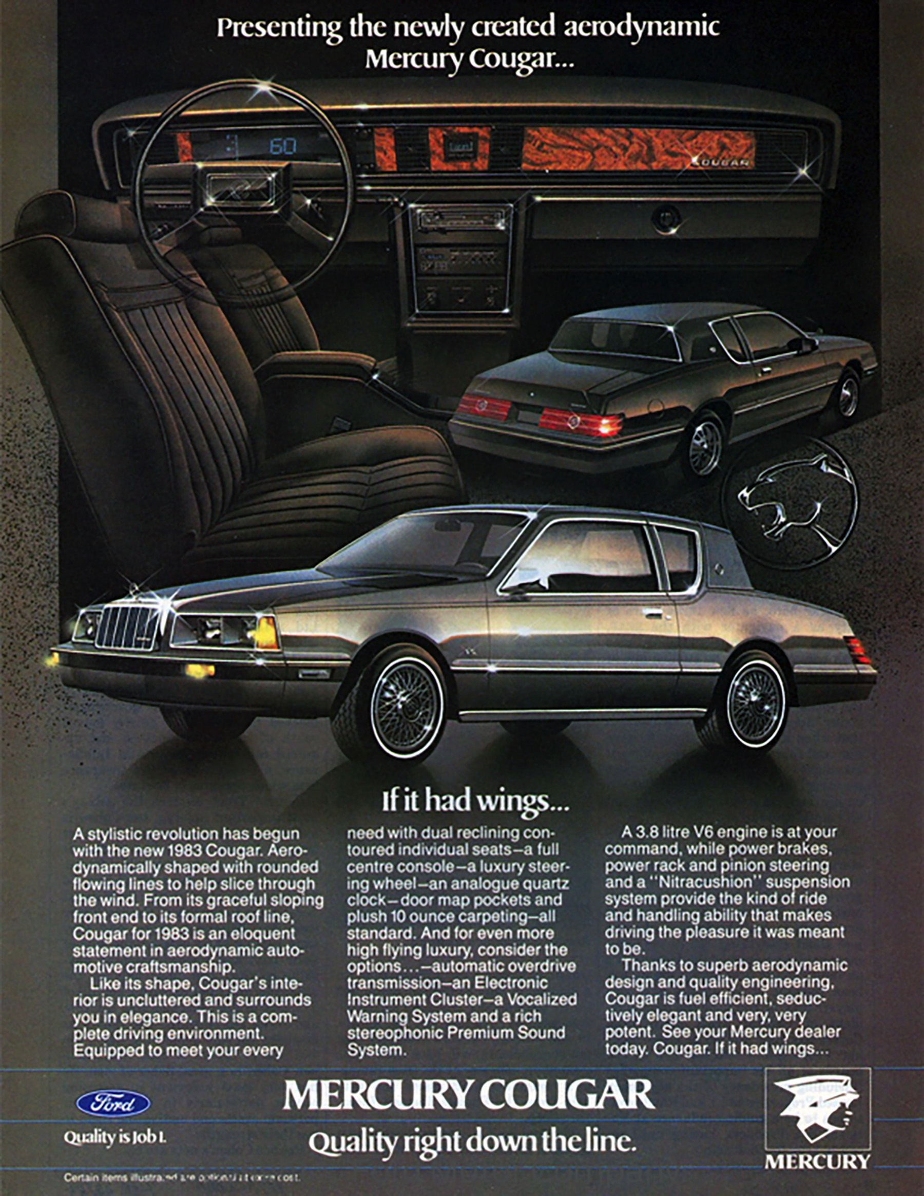 1983 Mercury Cougar Ad