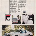 1984 Ford Thunderbird Fila Edition