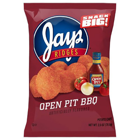 Jays Open Pit BBQ chips