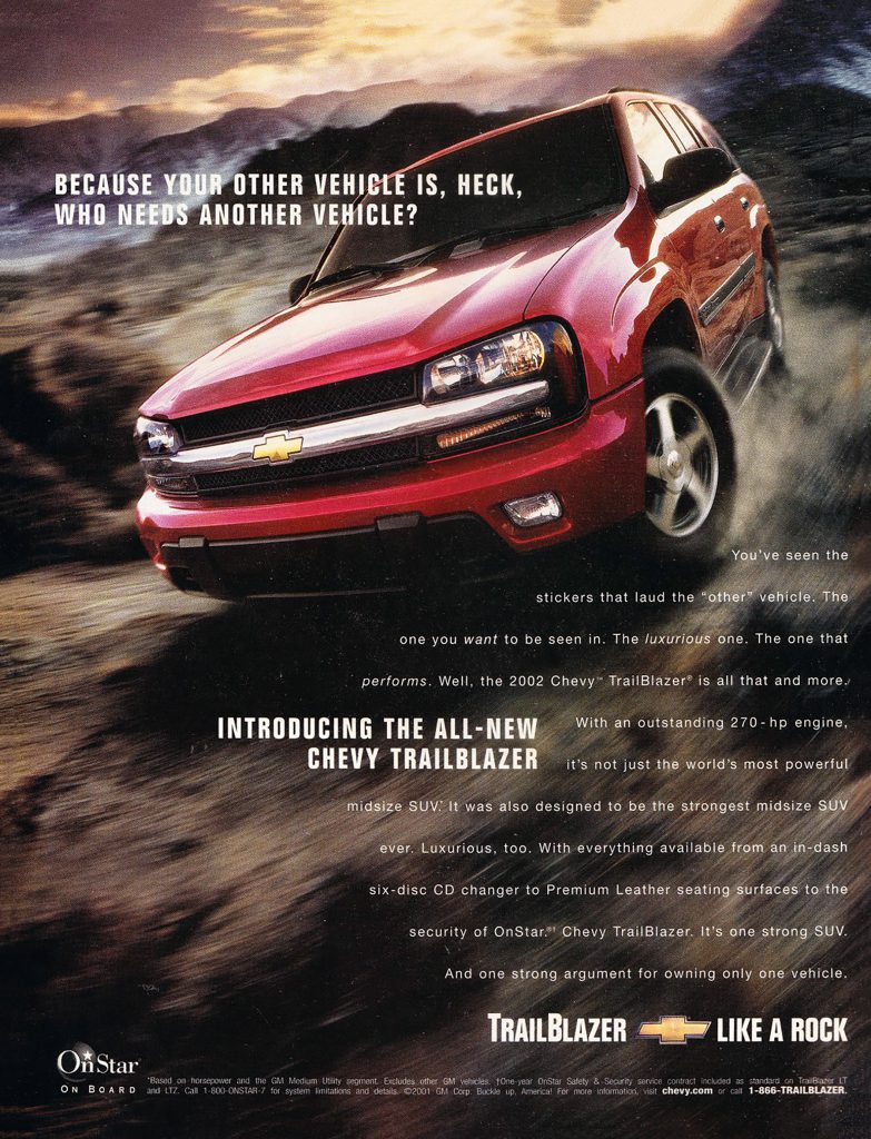 2020 Chevrolet Trailblazer Ad 
