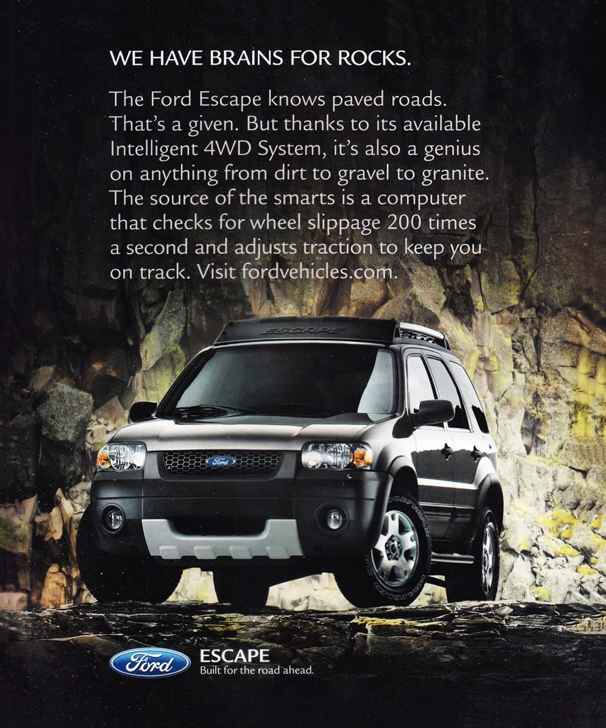 2020 Ford Escape Print Ad 