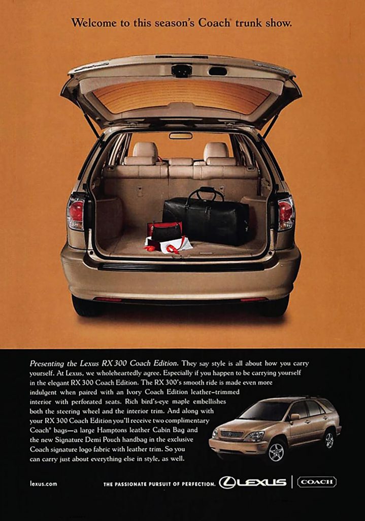 2002 Lexus RX 300 Ad. Coach Edition, Lexus RX 300 Coach Edition, 