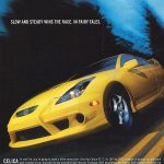 2002 Toyota Celica Ad