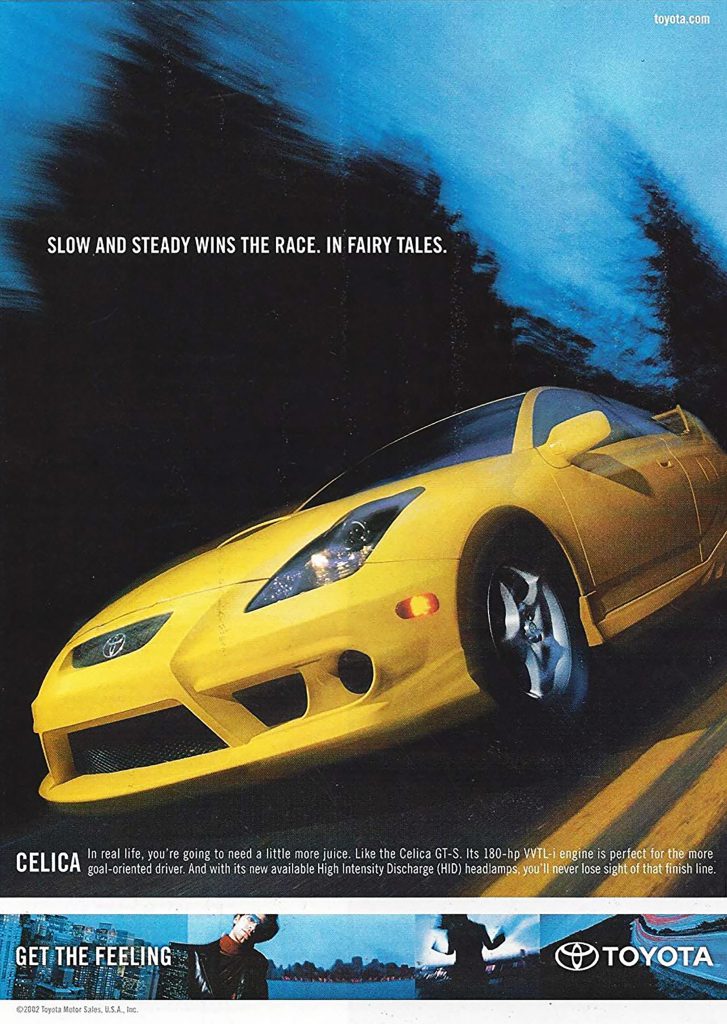 2002 Toyota Celica Ad 