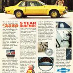 1976 Chevrolet Monza Ad