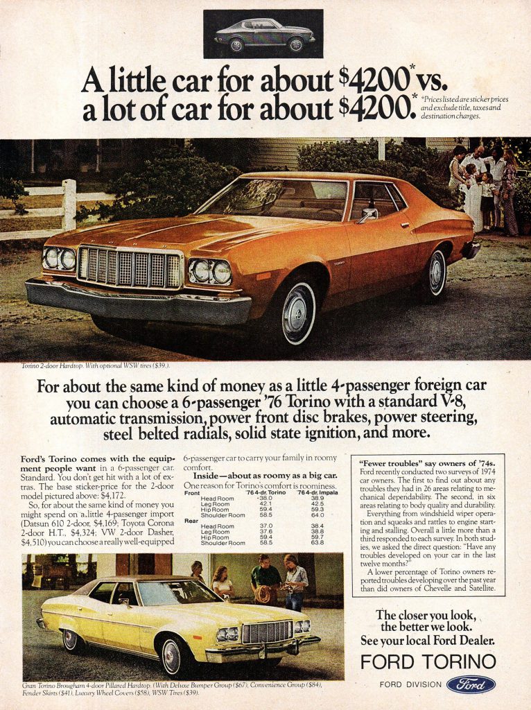 1976 Ford Torino Ad