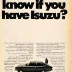 Opel Isuzu by Buick Ad
