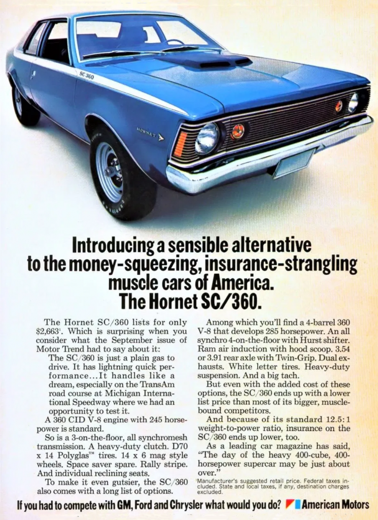 1971 AMC Hornet SC/360