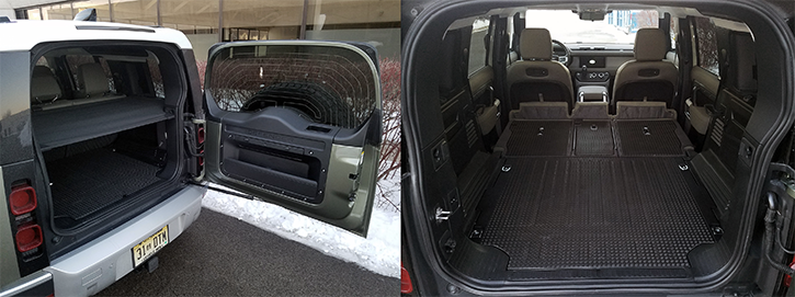 Dedender 110 Cargo Area 