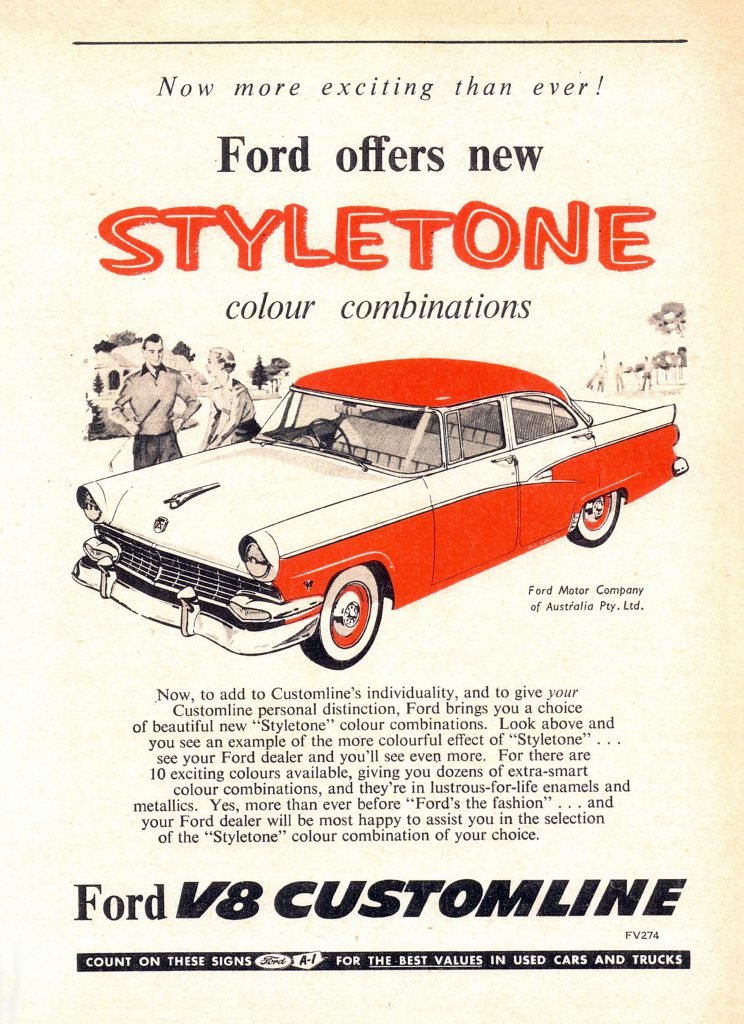 1956 Ford V8 Customline