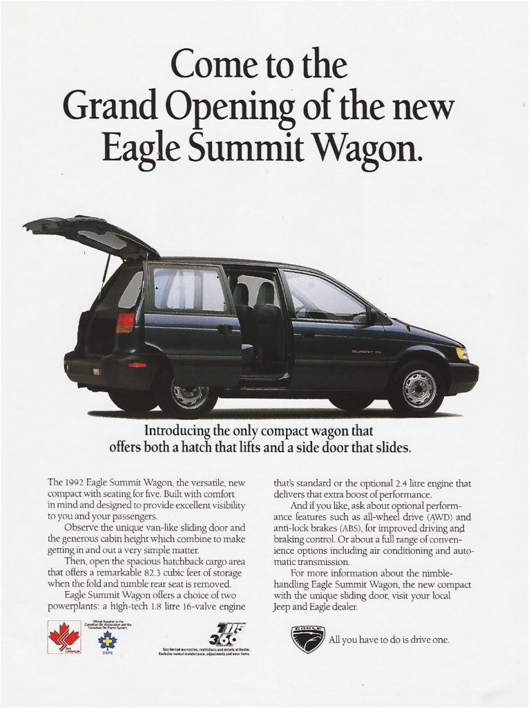 1992 Eagle Summit wagon