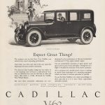 1923 Cadillac V-63 Ad