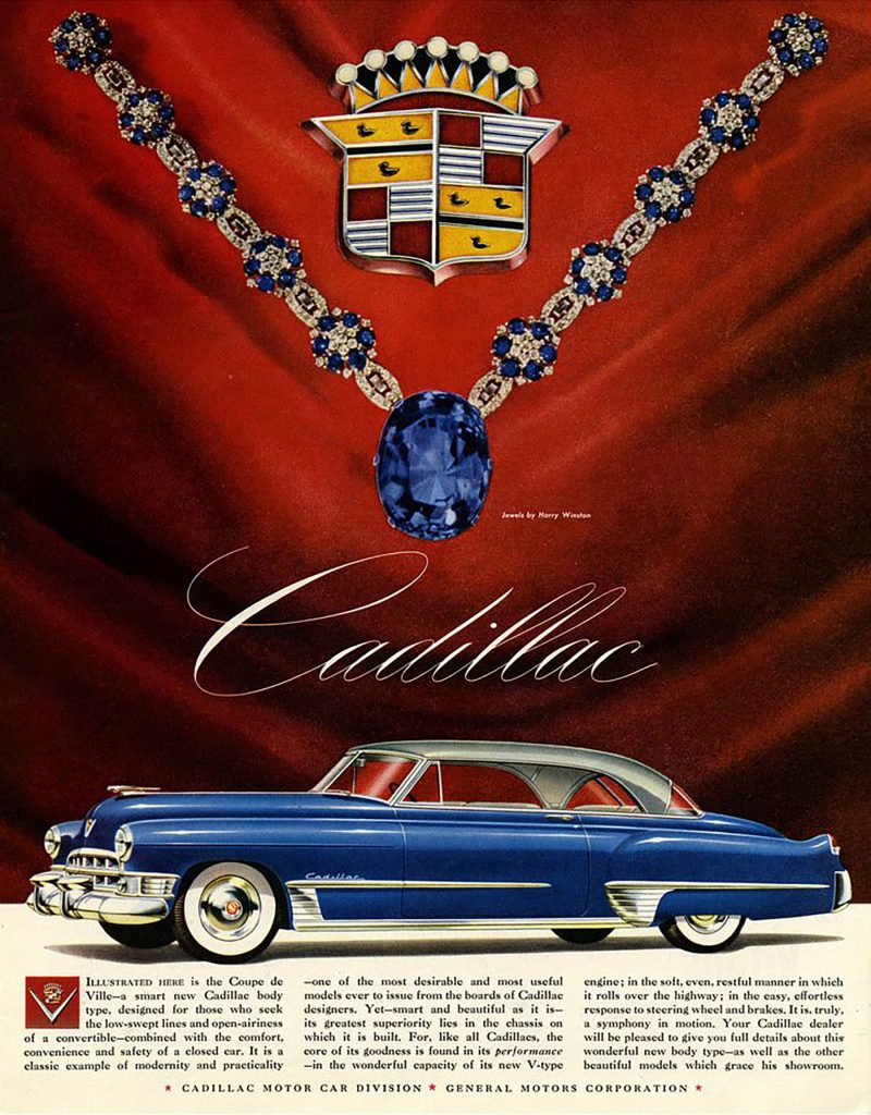 1949 Cadillac Ad