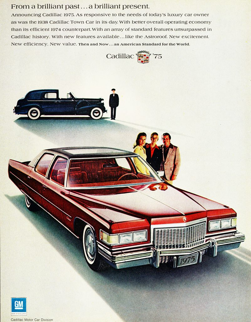 1975 Cadillac Ad