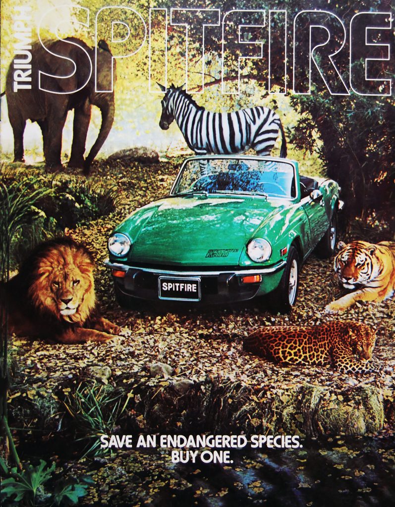 1977 Truiumph Spitfire Ad