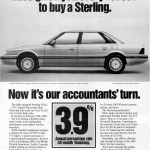 1989 Sterling Ad