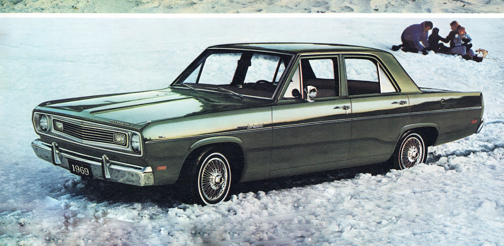 1969 Plymouth Valiant Sedan, Compact Cars of 1969 