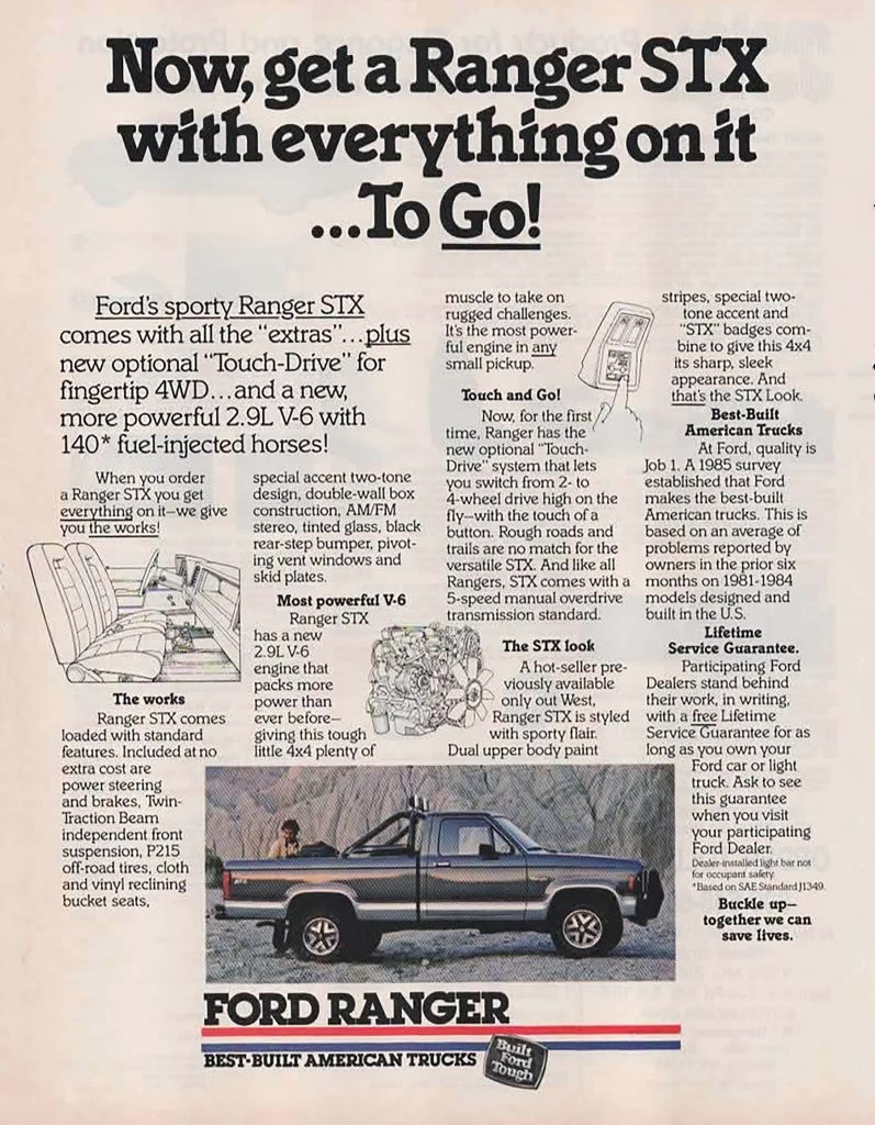 1986 Ford Ranger 