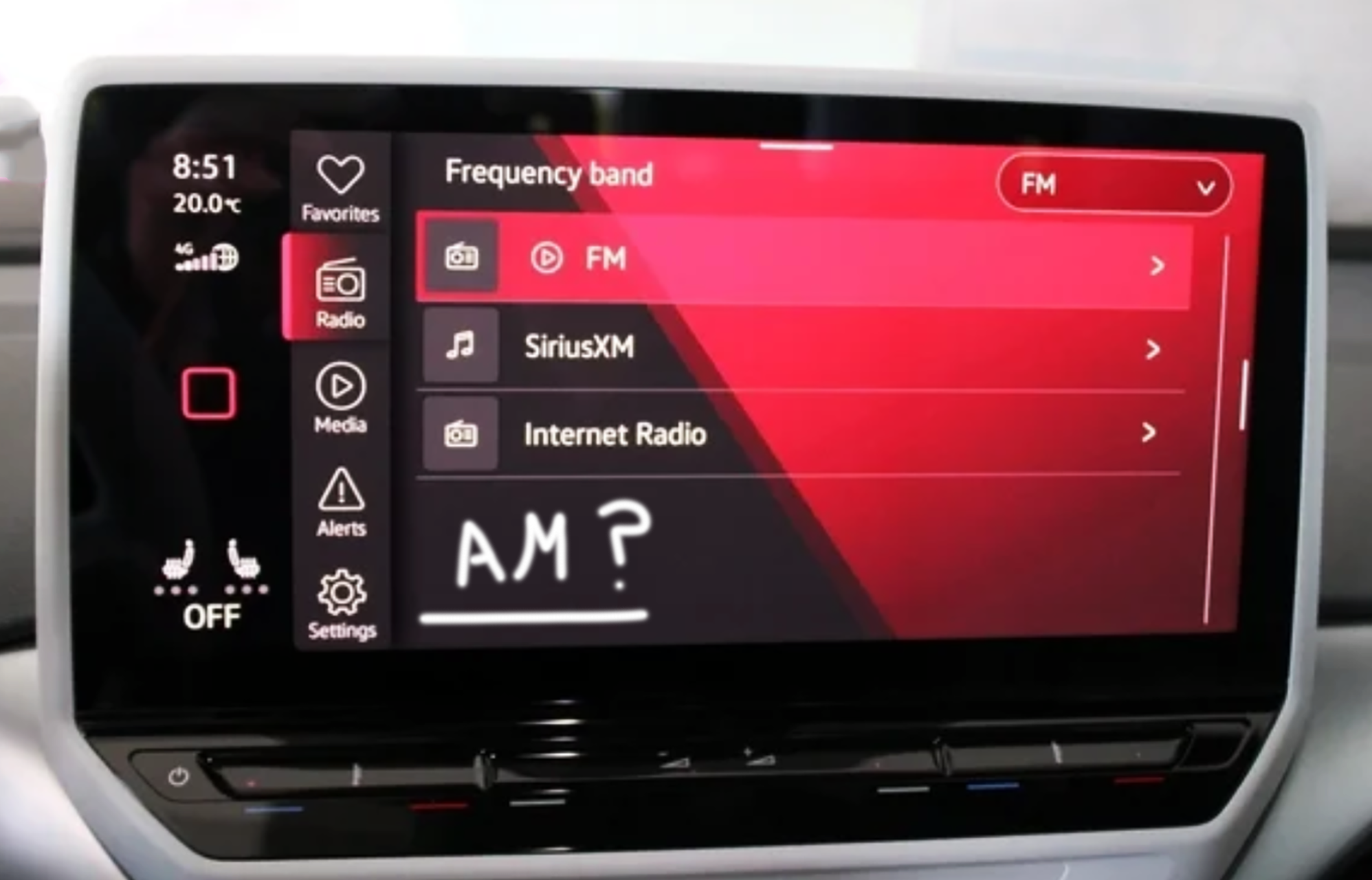 Tesla model deals y radio