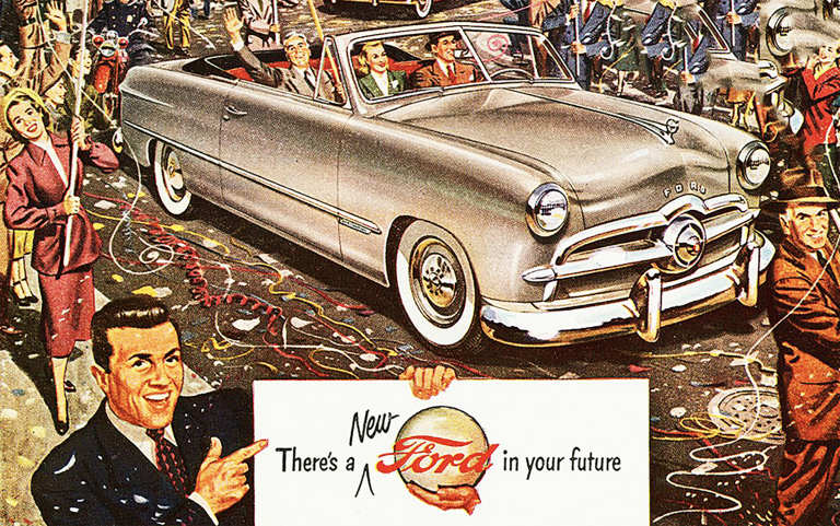 Favorite Car Ads: 1949 Ford