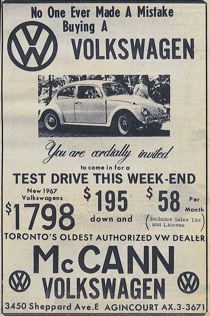 Dealer Ad, newspaper