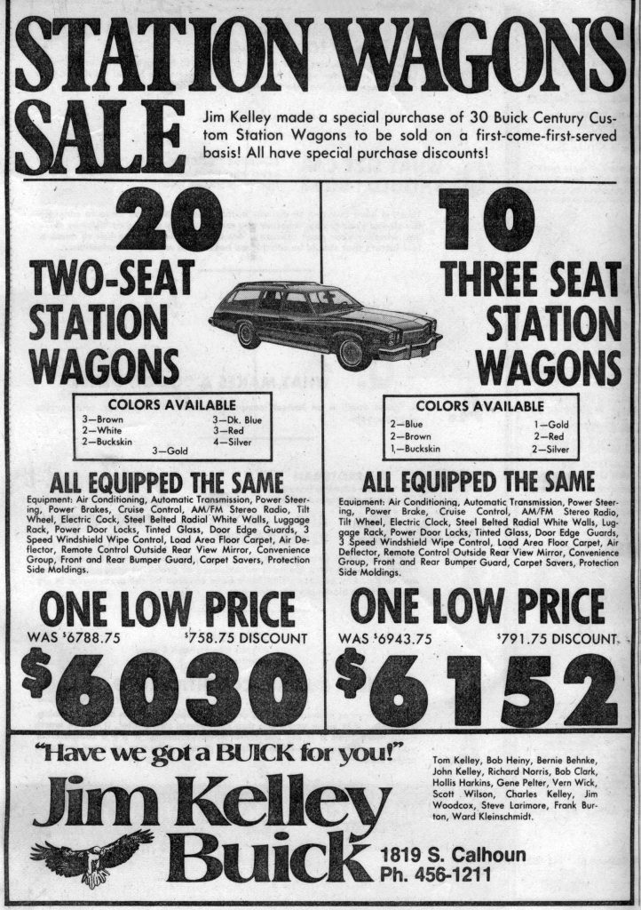 auto mobile newspaper ads